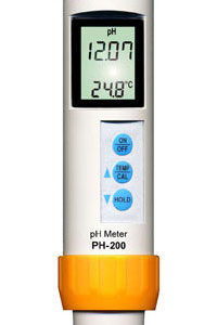 PH-200: Waterproof pH Meter